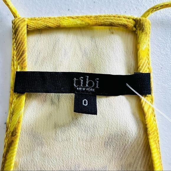 Tibi Ibis Print Cami Citrene NWT - Picture 5 of 8